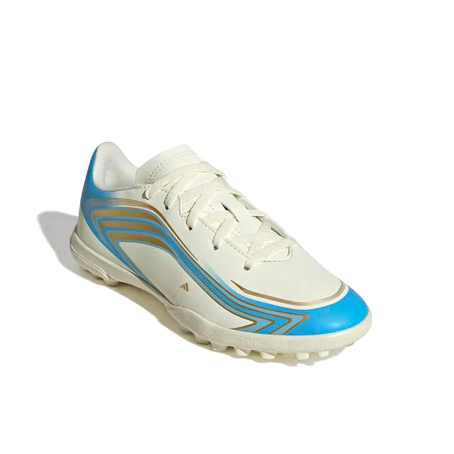 Imagen 1 de 7 de Botines Multitapón adidas Botines F50 Messi Club Tf-BLANCO/CELESTE/DORADO