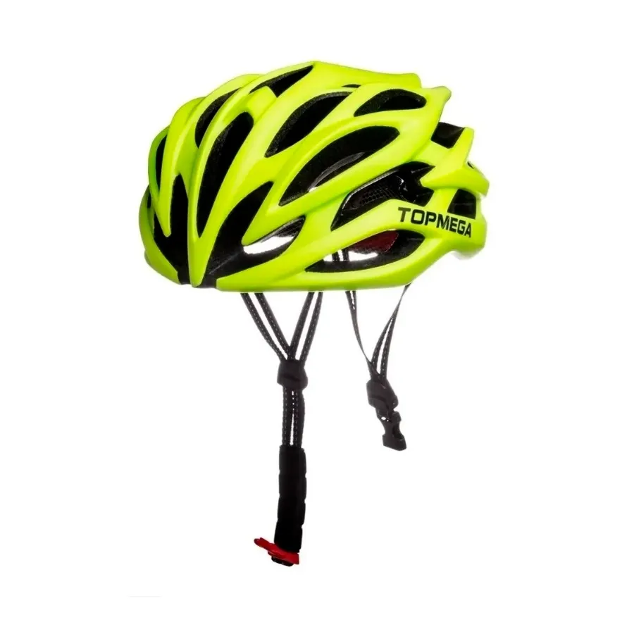 Imagen 0 de 3 de Casco Ciclismo Mtb TopMega-VERDE FLUOR