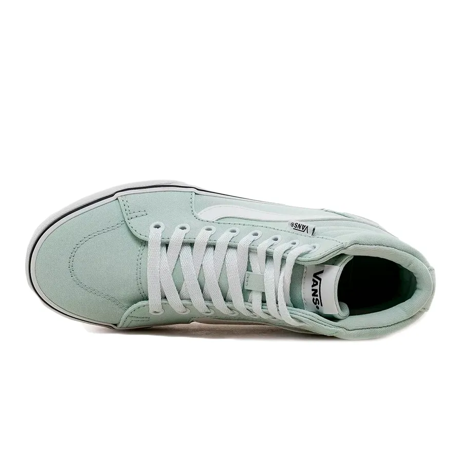 Imagen 2 de 5 de Zapatillas Vans Filmore Hi-VERDE AGUA/BLANCO
