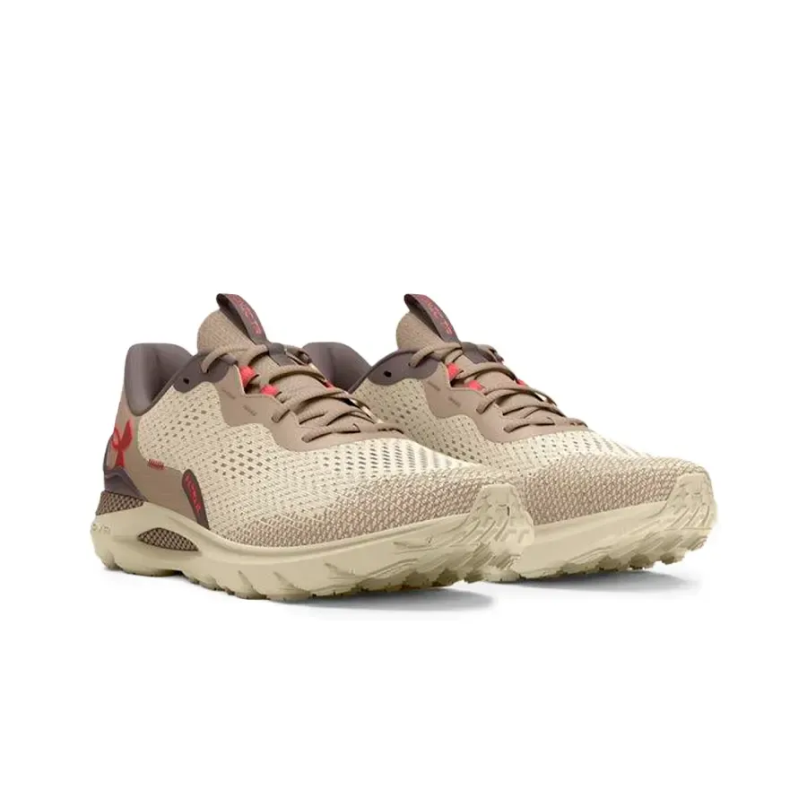 Imagen 1 de 5 de Zapatillas Under Armour Sonic Trail-NATURAL/BEIGE/ROJO