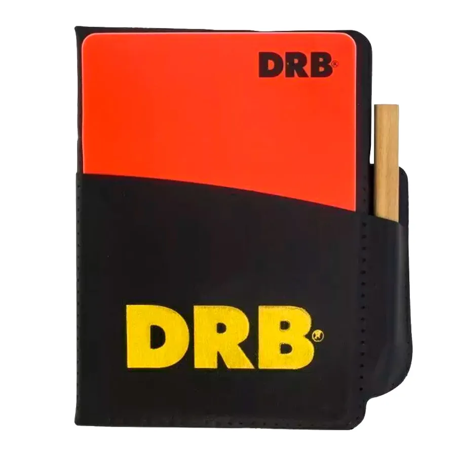 Imagen 1 de 4 de Tarjetas De Árbitro DRB-AMARILLO/ROJO