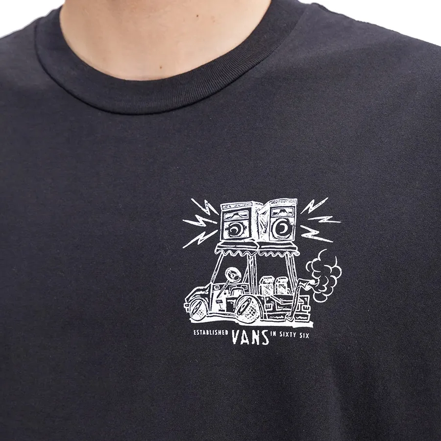 Imagen 2 de 3 de Remera Vans Boom Cart Ss-NEGRO/BLANCO