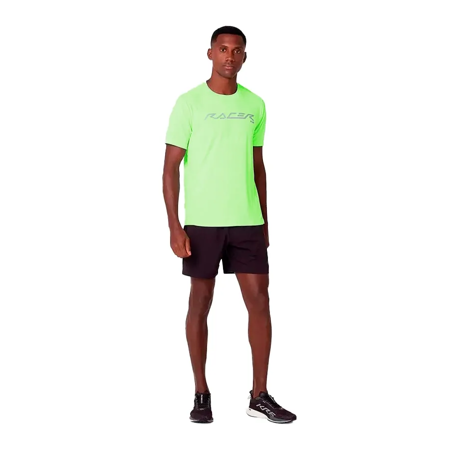 Imagen 2 de 3 de Remera Fila Basic Run Reflective-VERDE FLUOR