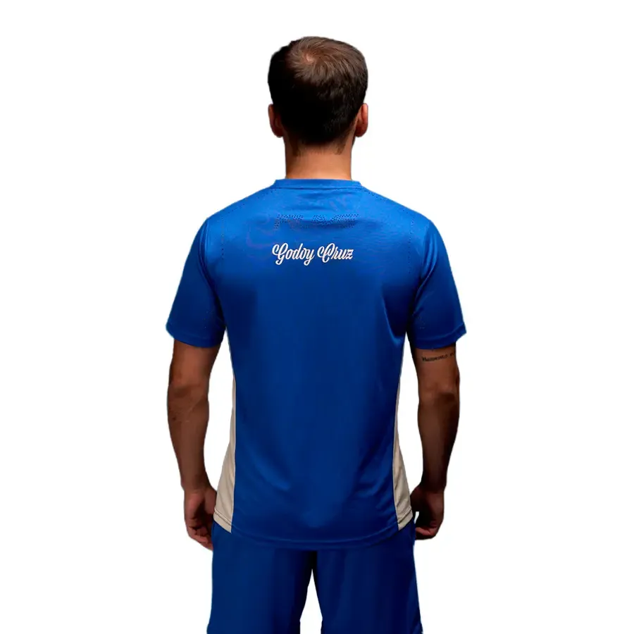 Imagen 1 de 3 de Remera Fiume Sport Godoy Cruz Entrenamiento 26-AZUL/BLANCO