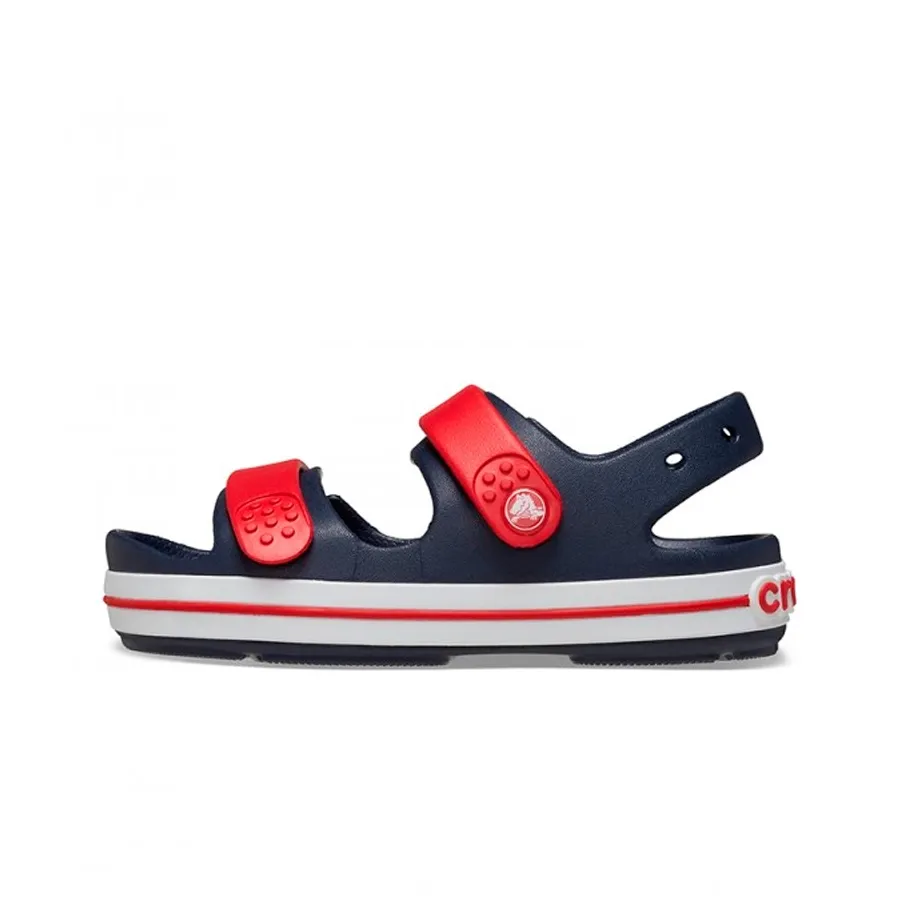 Imagen 3 de 5 de Sandalias Crocs Crocband Cruiser-MARINO/ROJO