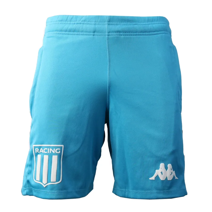 Imagen 1 de 4 de Shorts Kappa Bermuda de salida Racing Club 2021-CELESTE/BLANCO