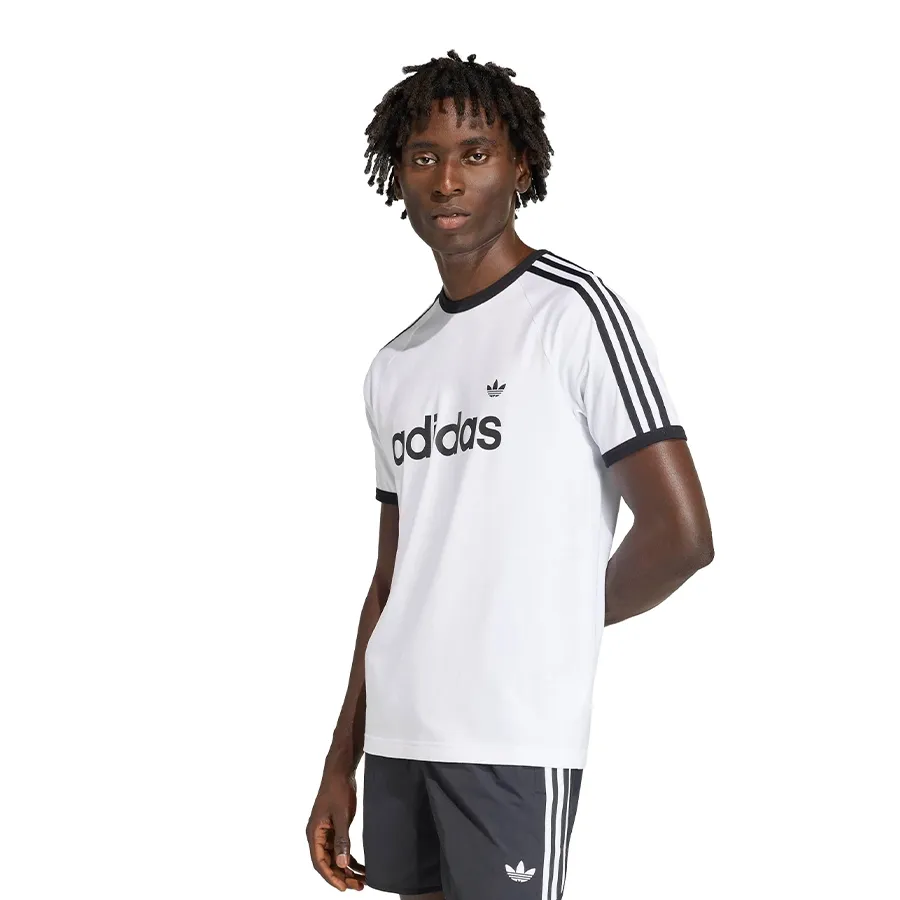 Imagen 1 de 6 de Remera adidas originals Ringer 3 Tiras-BLANCO