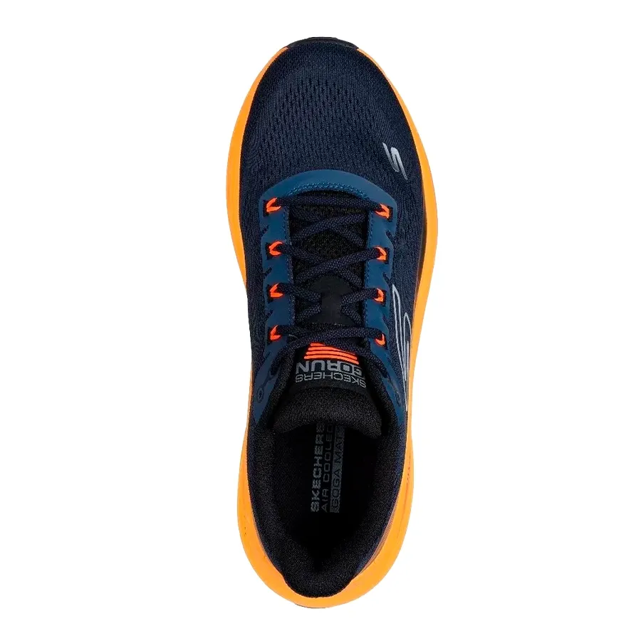 Imagen 3 de 5 de Zapatillas Skechers Max Cushioning Propulsion-MARINO/NARANJA