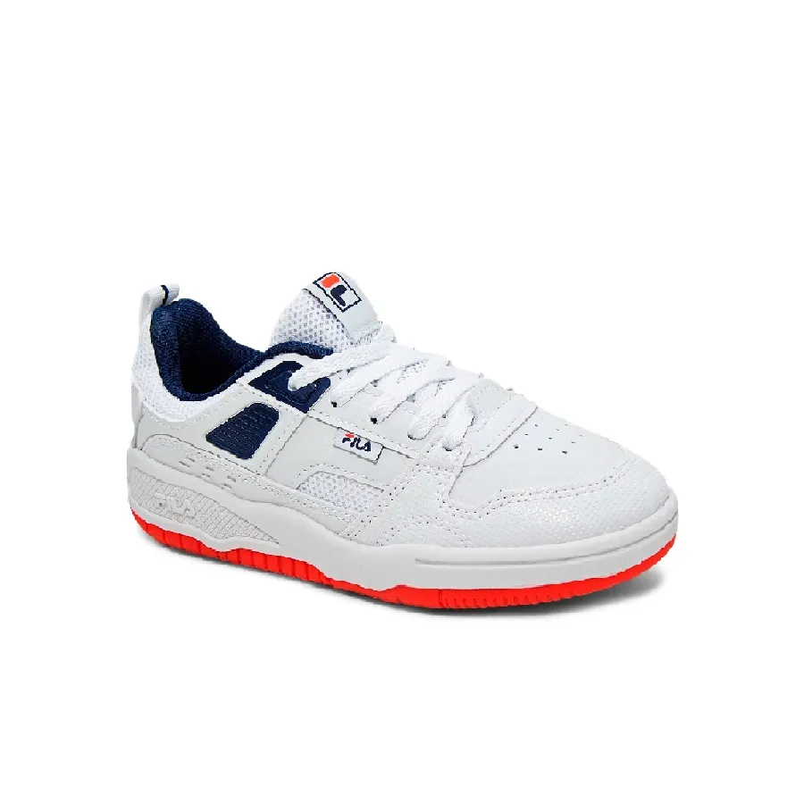 Imagen 1 de 4 de Zapatillas Fila Corda Kids-BLANCO/AZUL MARINO