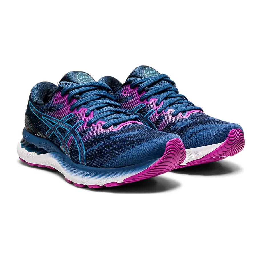 Imagen 5 de 6 de Zapatillas Asics Gel Nimbus 23 W-AZUL/VIOLETA
