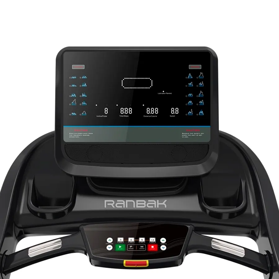 Imagen 2 de 3 de Cinta Motorizada Alterna Pro 20 Km/h Ranbak-NEGRO