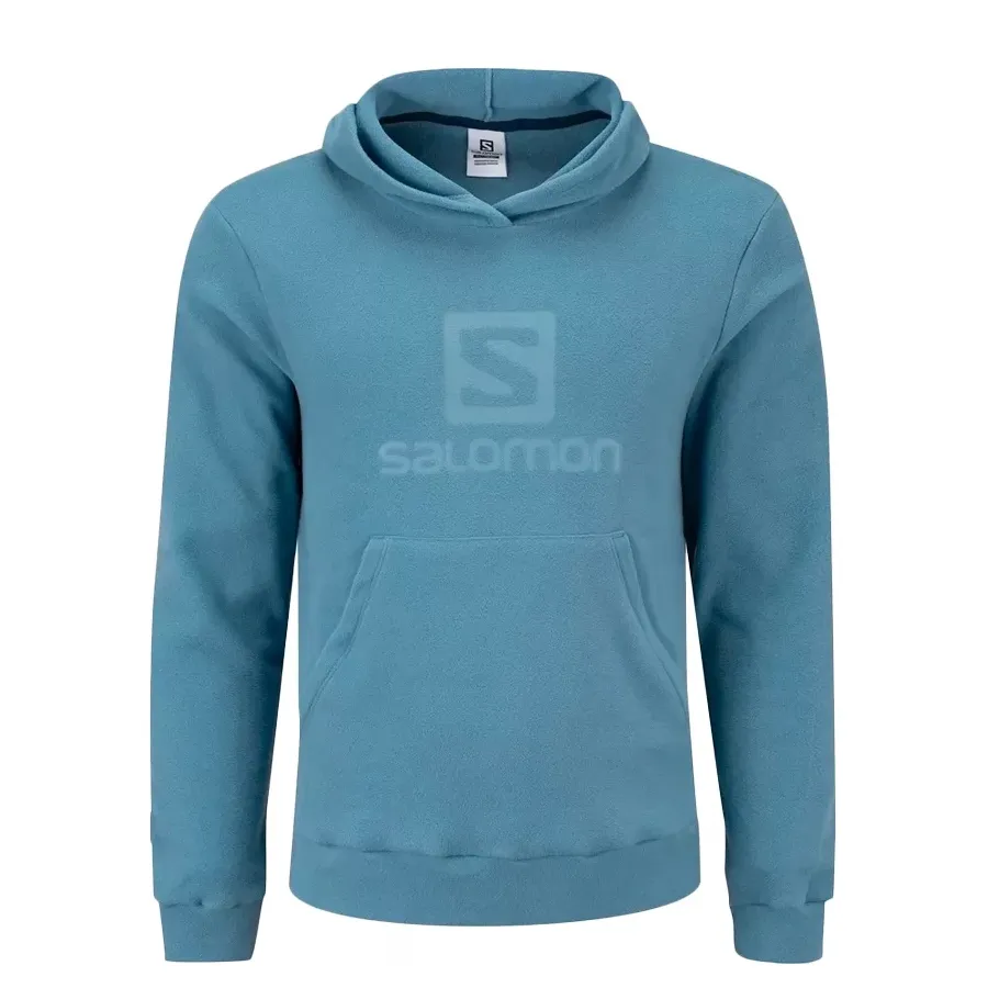 Imagen 0 de 3 de Buzo Salomon Polar Lt Hoodie-CELESTE