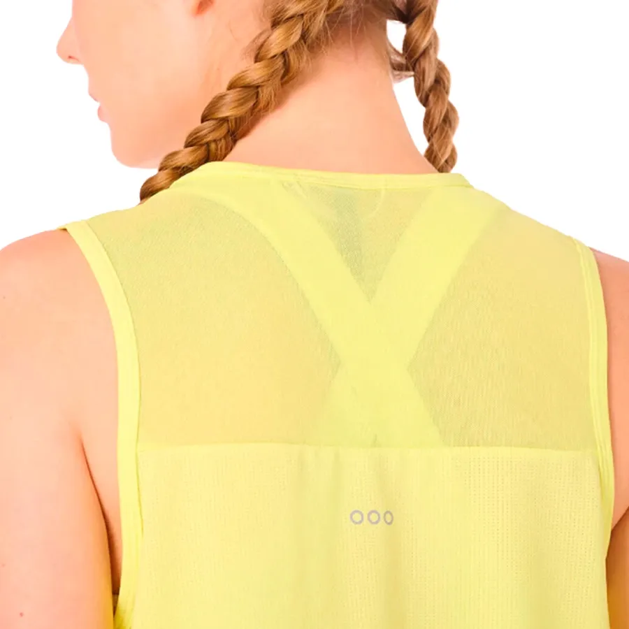 Imagen 3 de 4 de Musculosa Saucony Stopwatch Crop Tank-AMARILLO