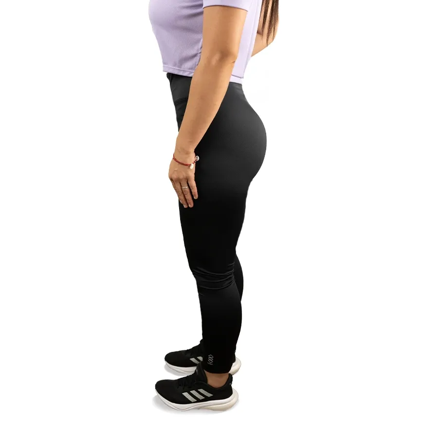 Imagen 2 de 5 de Calza Kamp Lisa Larga-NEGRO