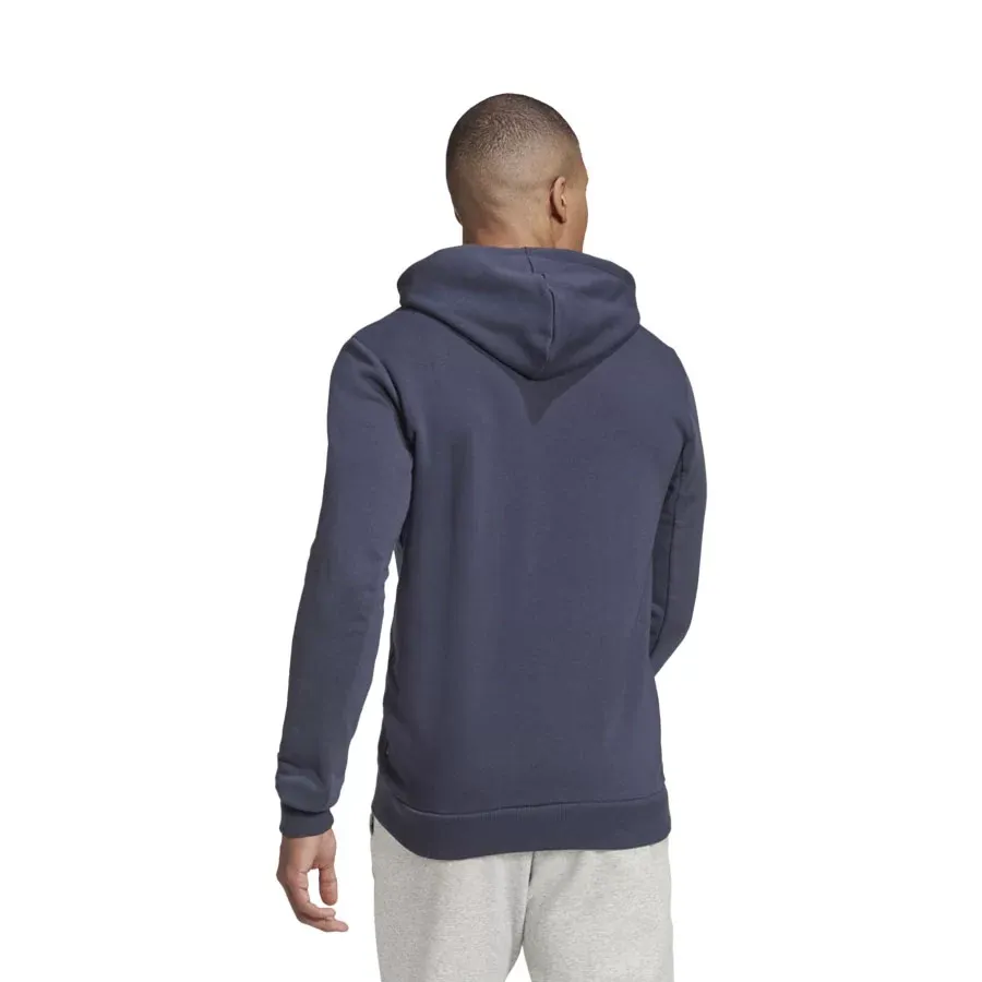 Imagen 2 de 6 de Buzo adidas Badge of sport felpa francesa-AZUL/BLANCO