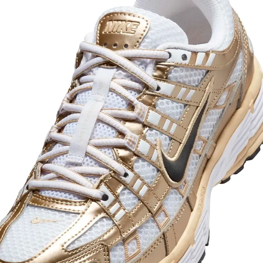 Imagen 6 de 8 de Zapatillas Nike P-6000-BLANCO/ORO