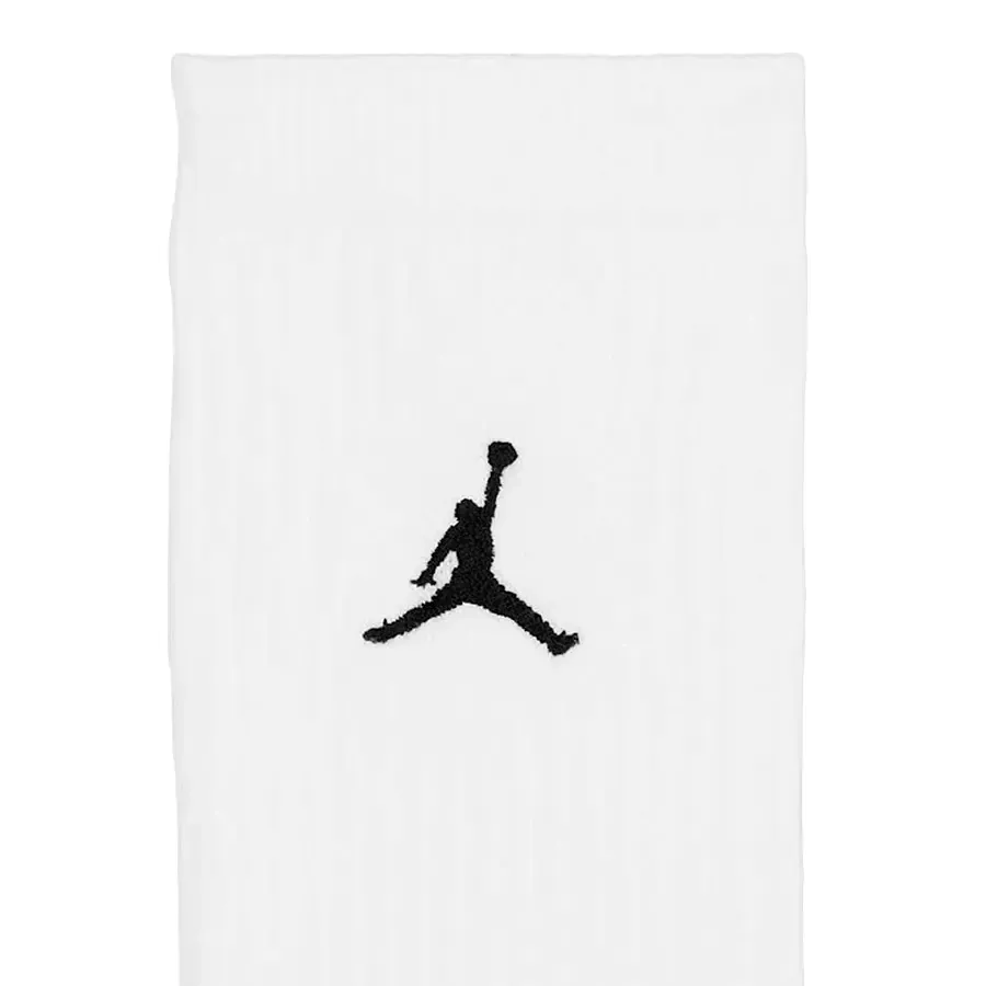 Imagen 3 de 4 de Medias Nike Jordan Everyday Cushioned Crew Pack x6-BLANCO