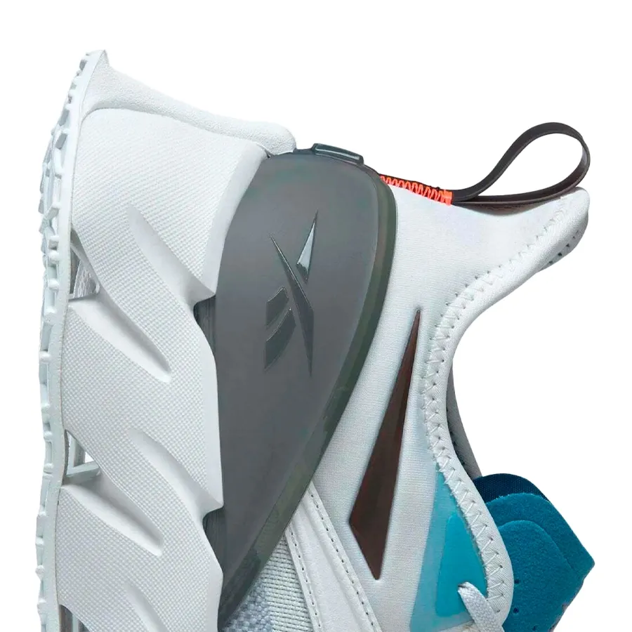 Imagen 4 de 5 de Zapatillas Reebok Zig Kinetica 3-BLANCO/CELESTE/NEGRO
