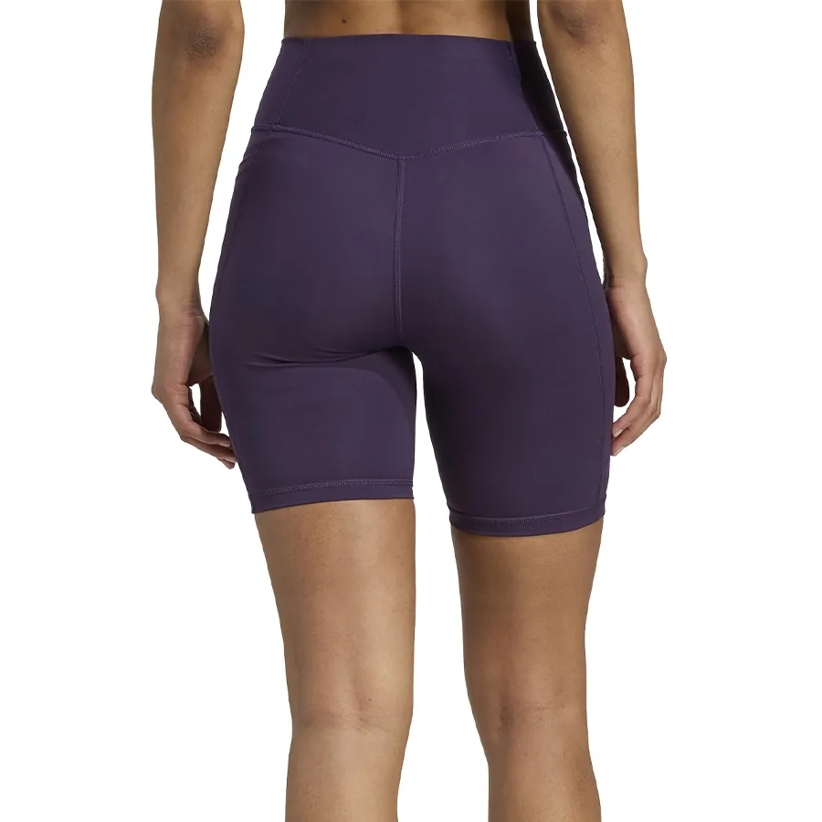 Imagen 1 de 5 de Calza adidas Optimé Essentials Stash Pocket-MORADO