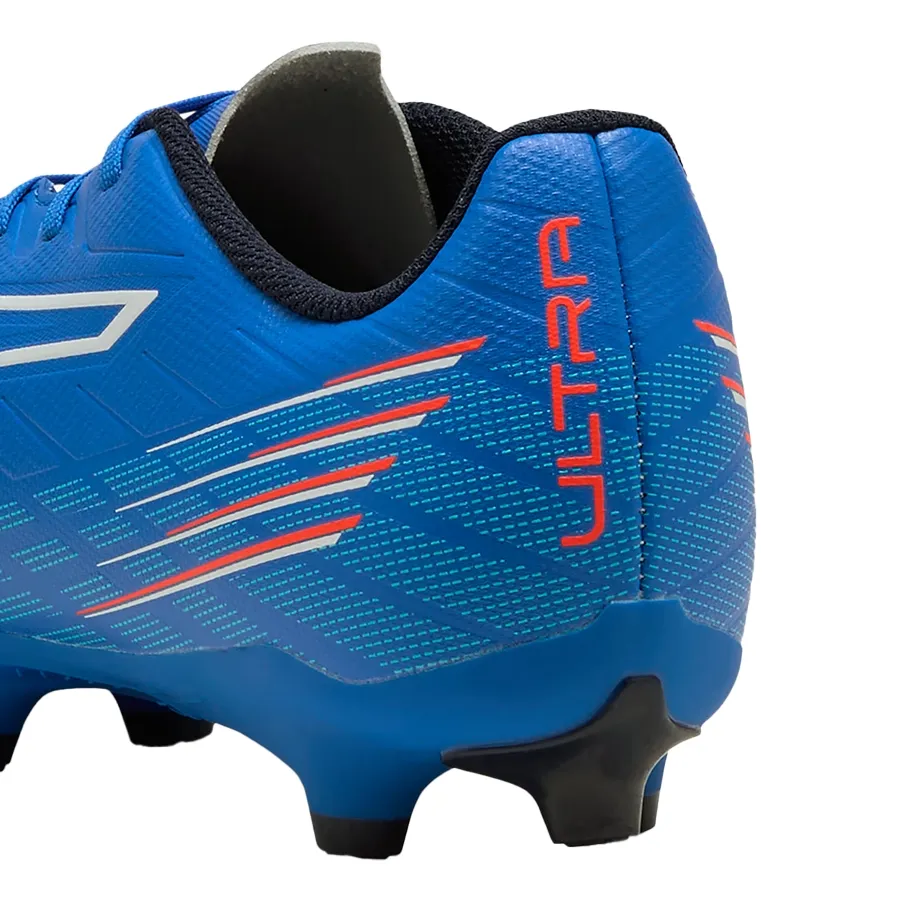 Imagen 6 de 7 de Botines Puma Ultra 6 Play-AZUL FRANCIA/ROJO