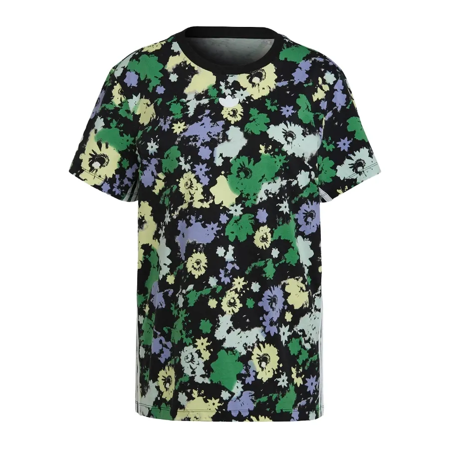 Imagen 0 de 5 de Remera adidas originals Floral Loose-NEGRO/MULTICOLOR