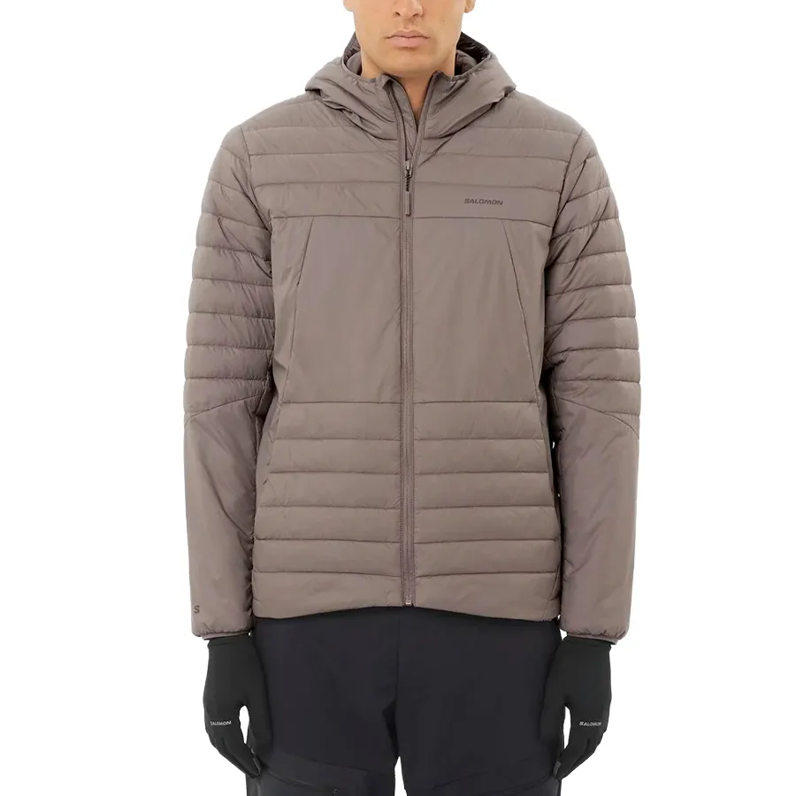 Imagen 0 de 6 de Campera Salomon Rflx Hd-MARRON