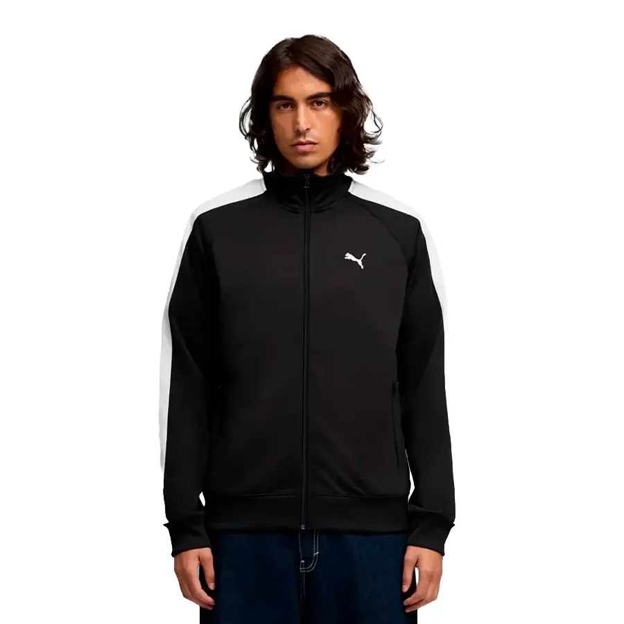 Imagen 0 de 4 de Campera Puma Essentials Poly-NEGRO/BLANCO