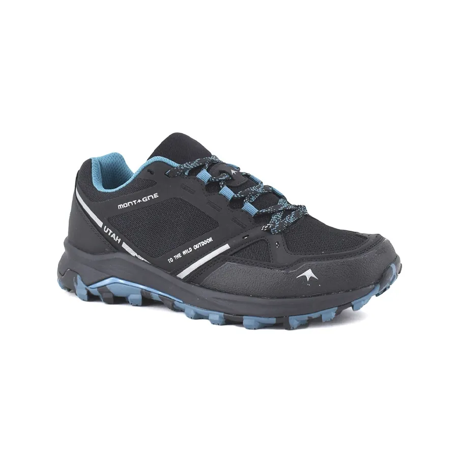 Imagen 2 de 5 de Zapatillas Montagne Trail Running Utah-NEGRO