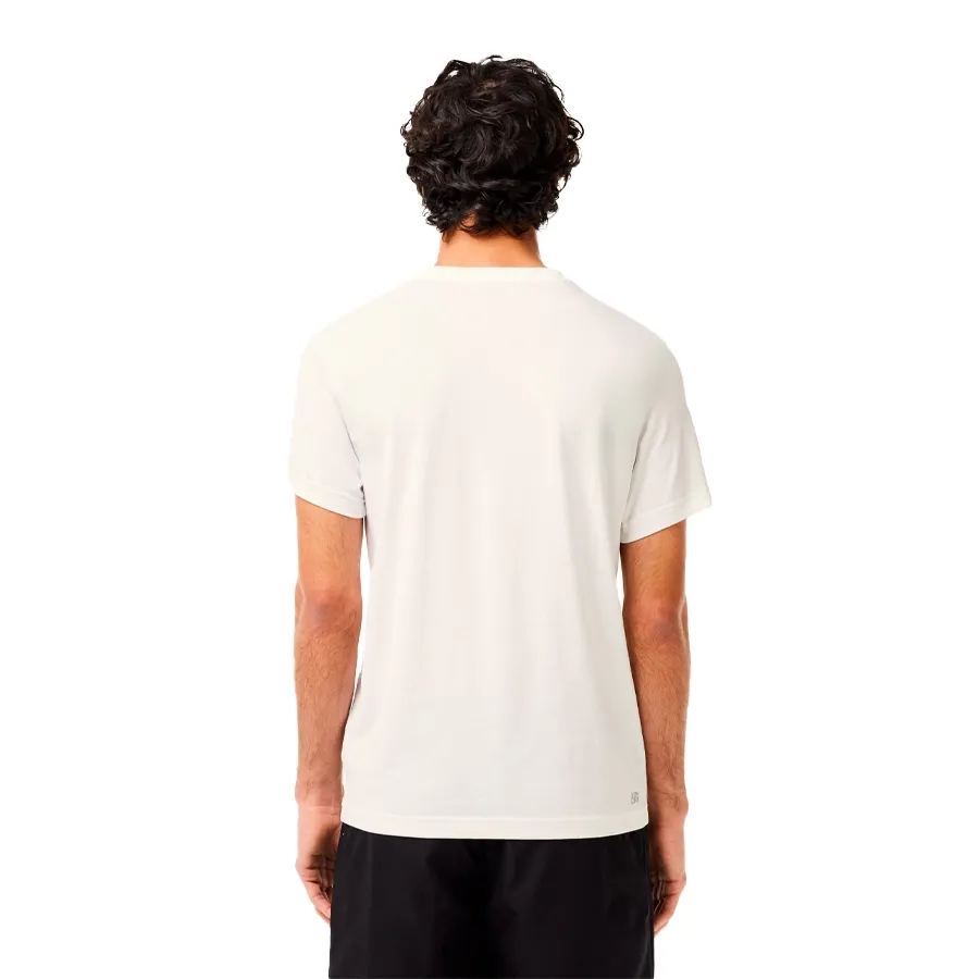 Imagen 1 de 4 de Remera Lacoste -BLANCO/VERDE