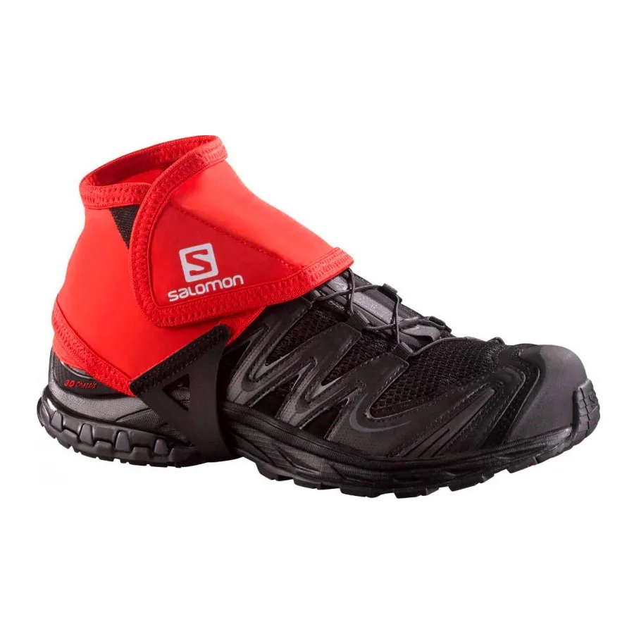 Imagen 1 de 2 de Polainas Trail Gaiters Low Salomon-ROJO