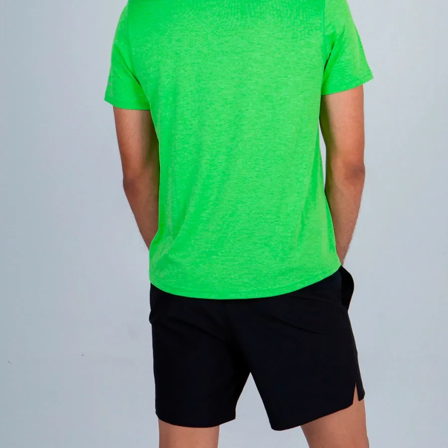 Imagen 6 de 7 de Saucony Shorts  Pantalón  Explorer Utility 5-NEGRO/VERDE