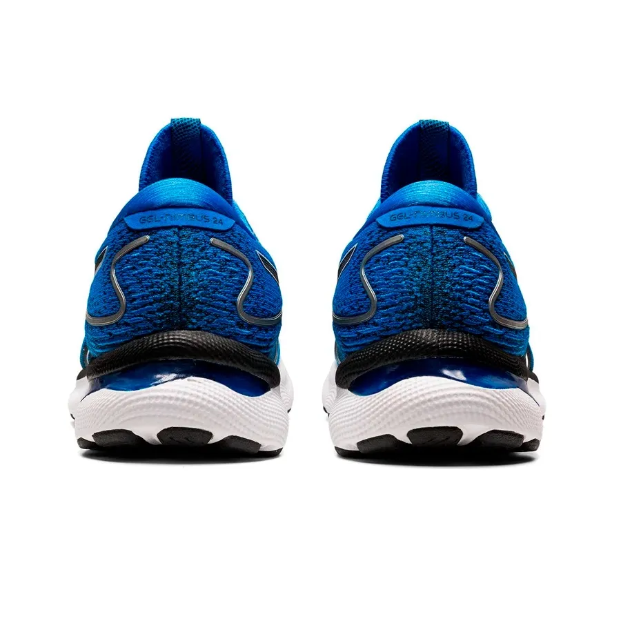 Imagen 3 de 5 de Zapatillas Asics Gel Nimbus 24 Standard-AZUL FRANCIA/NEGRO