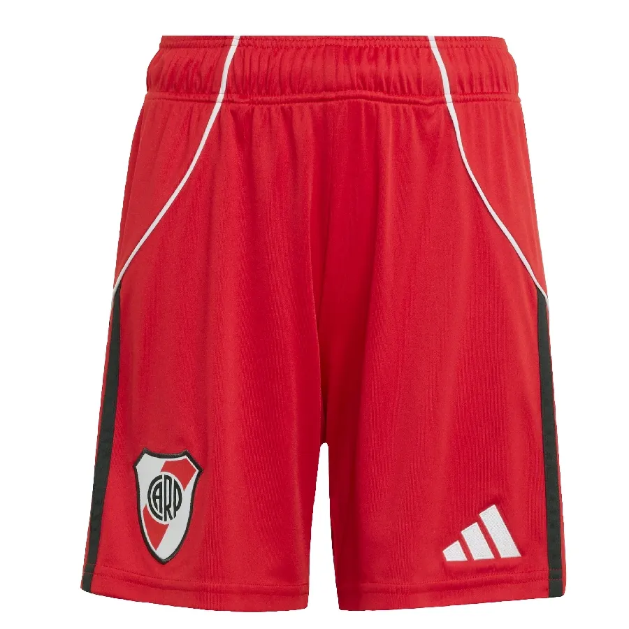 Imagen 2 de 5 de adidas Shorts  Alternativo River Plate 25/26-ROJO/NEGRO