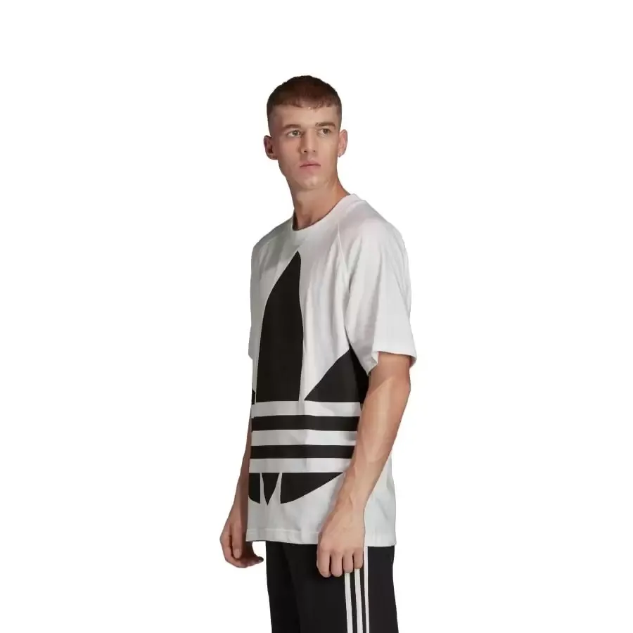 Imagen 1 de 6 de Remera adidas originals Bg Trefoil Tee-BLANCO/NEGRO
