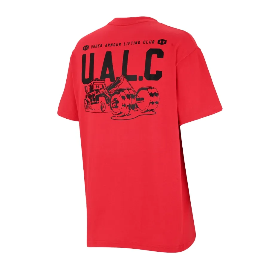 Imagen 1 de 3 de Remera Under Armour Lifting Club-ROJO