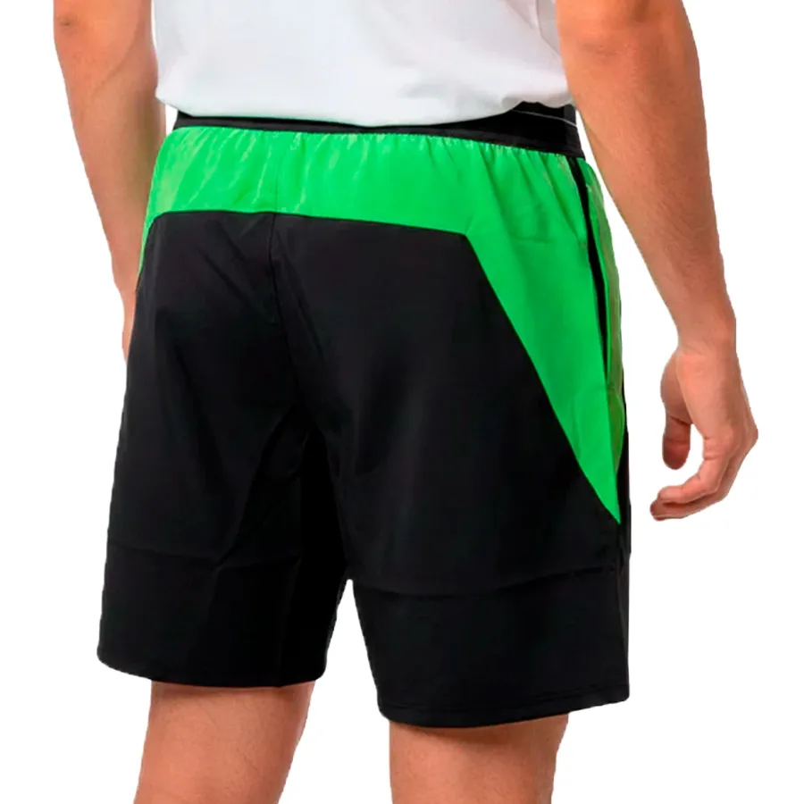 Imagen 1 de 4 de Short Reebok Athlete Speed-NEGRO/VERDE FLUOR