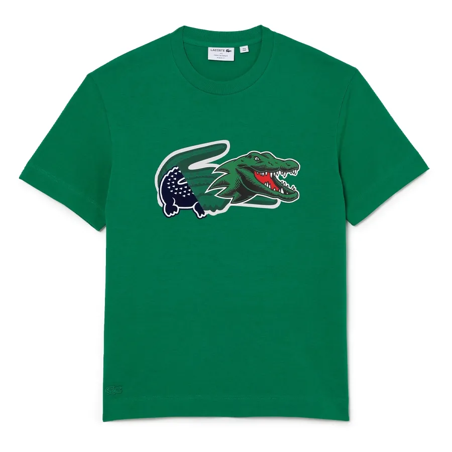 Imagen 0 de 5 de Remera Lacoste Holiday Oversized-VERDE