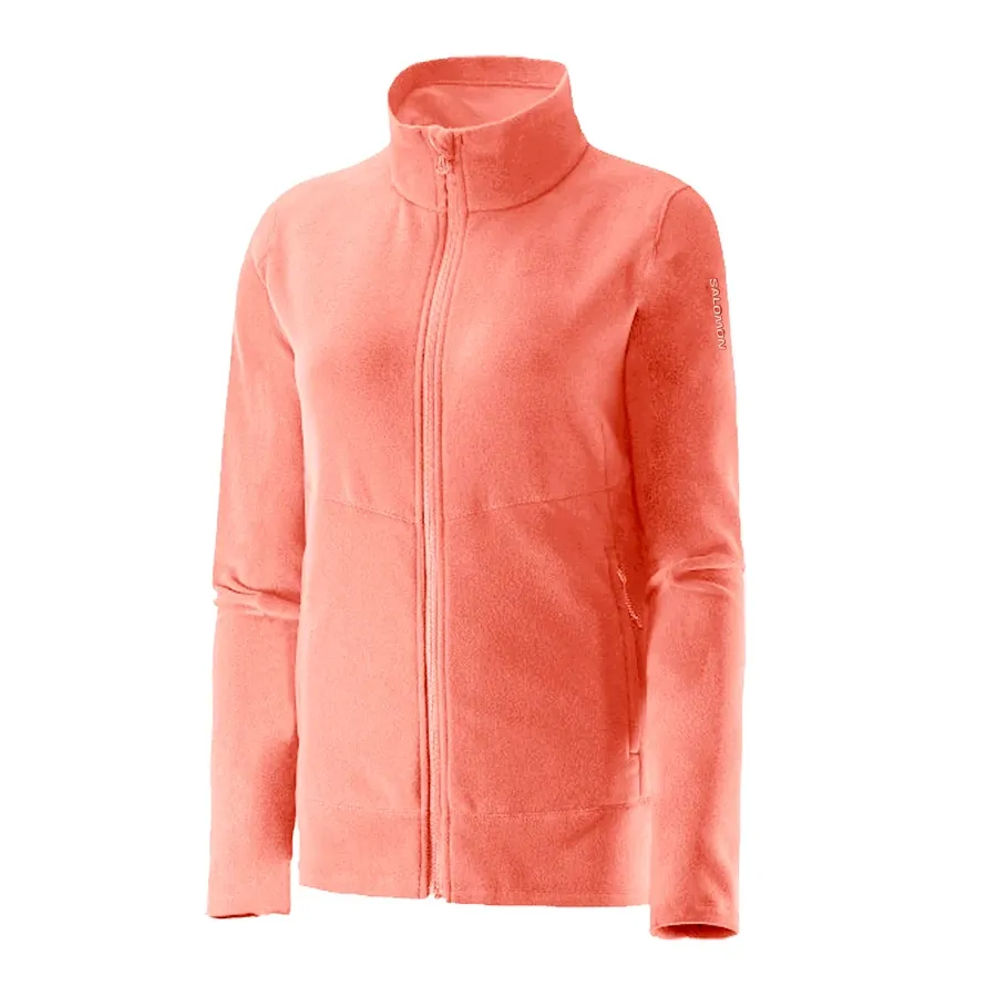 Imagen 0 de 1 de Campera Salomon Polar Lt Fz-CORAL FLUOR