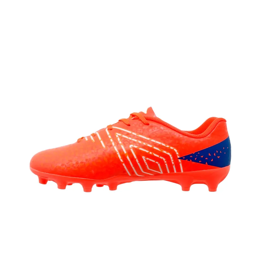 Imagen 1 de 6 de Botines Umbro Adamant Jr-CORAL FLUOR/BLANCO