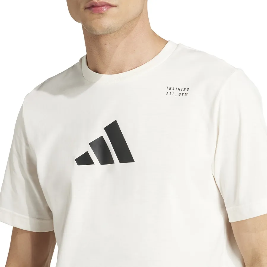 Imagen 1 de 5 de Remera adidas Graphic De Categoría Climacool-BLANCO
