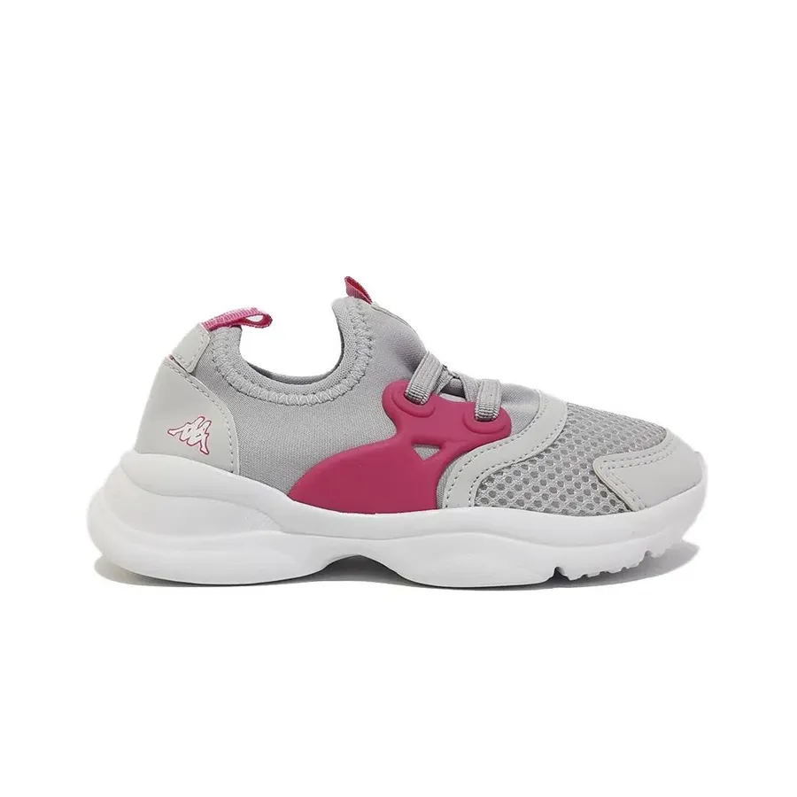 Imagen 0 de 4 de Zapatillas Kappa Simone Kids-GRIS/ROSA