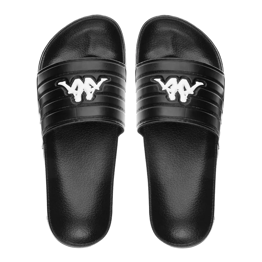 Imagen 0 de 4 de Ojotas Kappa Logo Sarty-NEGRO/BLANCO