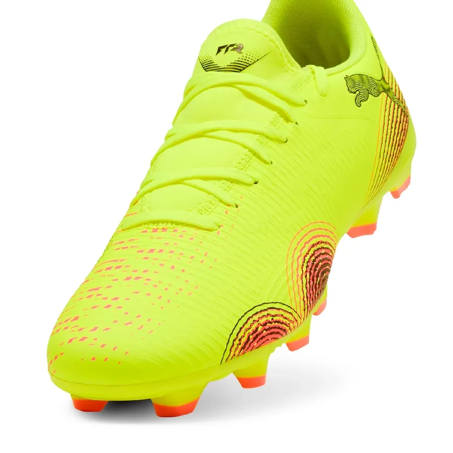 Imagen 4 de 6 de Botines Puma Future 8 play FG/AG-AMARILLO FLUOR/FUCSIA/NEGRO