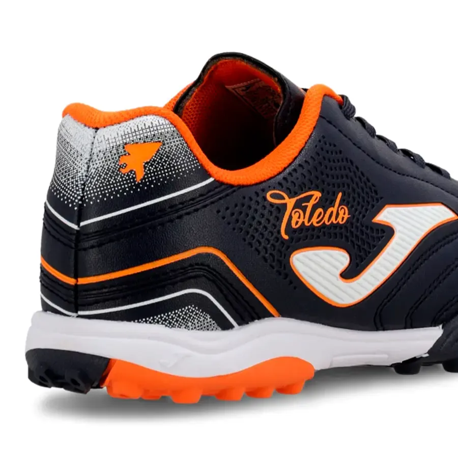 Imagen 5 de 6 de Botines Joma Toledo Tf-MARINO/NARANJA