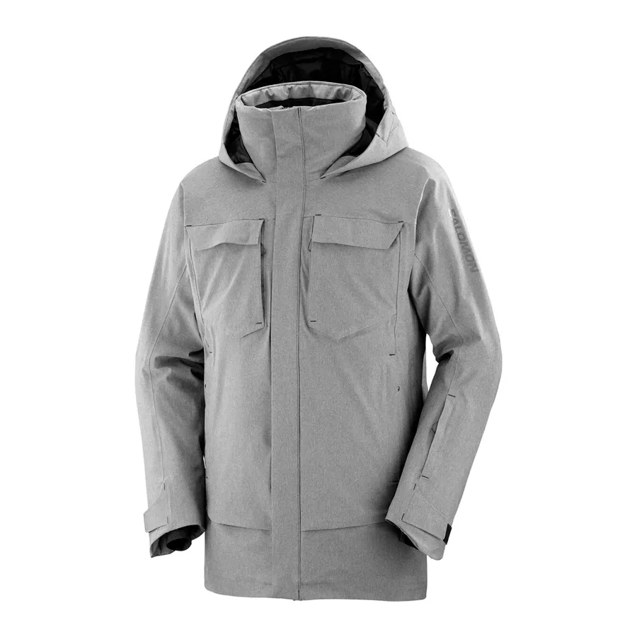 Imagen 0 de 8 de Campera Salomon Stance Cargo-GRIS