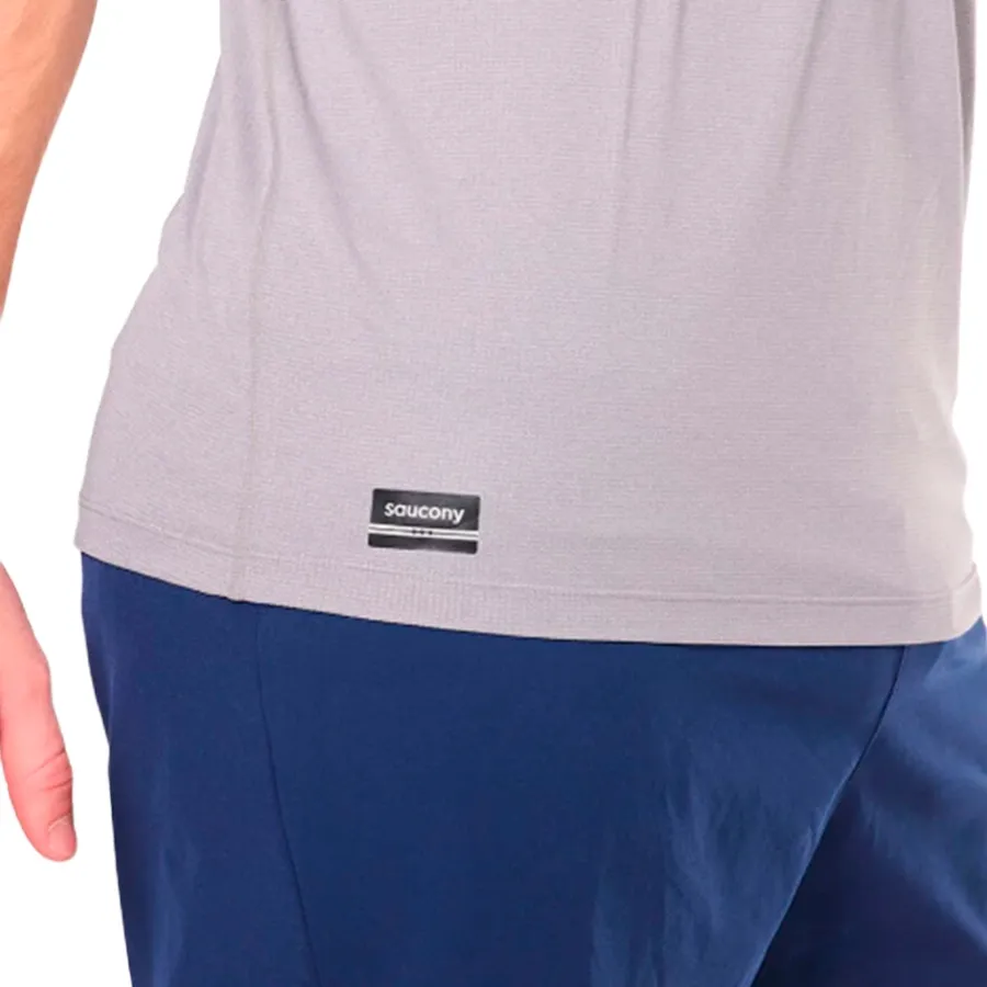 Imagen 5 de 6 de Musculosa Saucony Stopwatch-GRIS