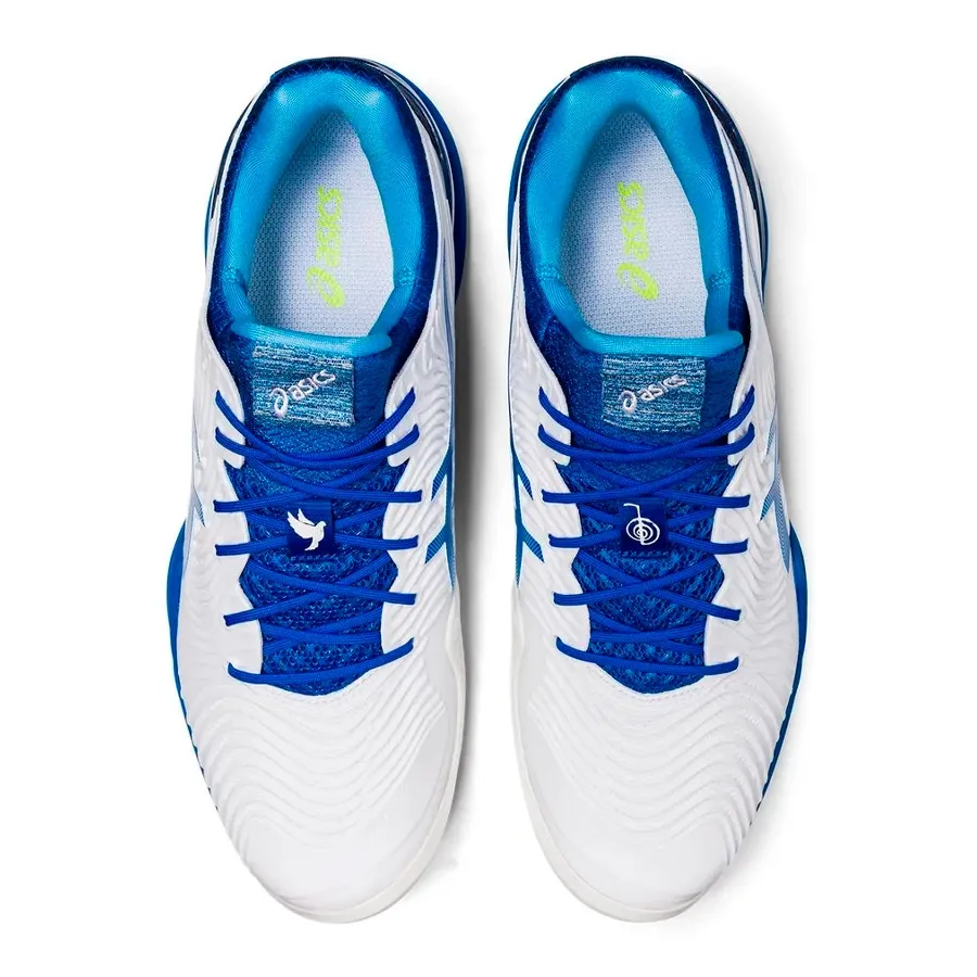 Imagen 4 de 6 de Zapatillas Asics Court Ff 3 Novak Clay-BLANCO/AZUL