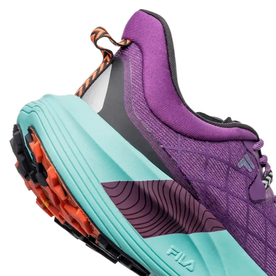 Imagen 5 de 6 de Zapatillas Fila Racer Skytrail-VIOLETA/CELESTE