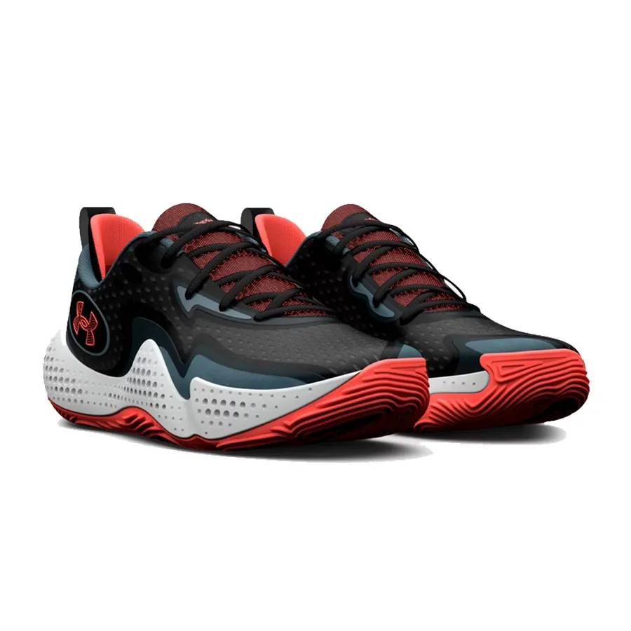 Imagen 1 de 5 de Zapatillas Under Armour Spawn 5-NEGRO/NARANJA