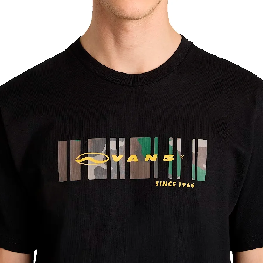 Imagen 3 de 4 de Remera Vans Scanner SS-NEGRO/CAMUFLADO/AMARILLO